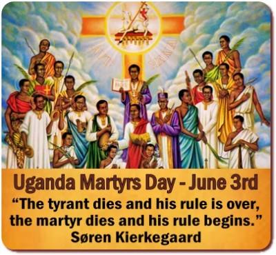 3 June, 2020, Ugandan Martyrs